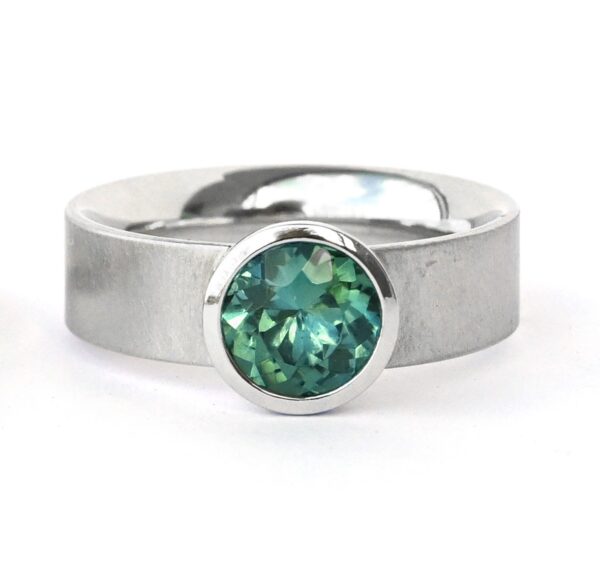 Platinum Tourmaline Ring