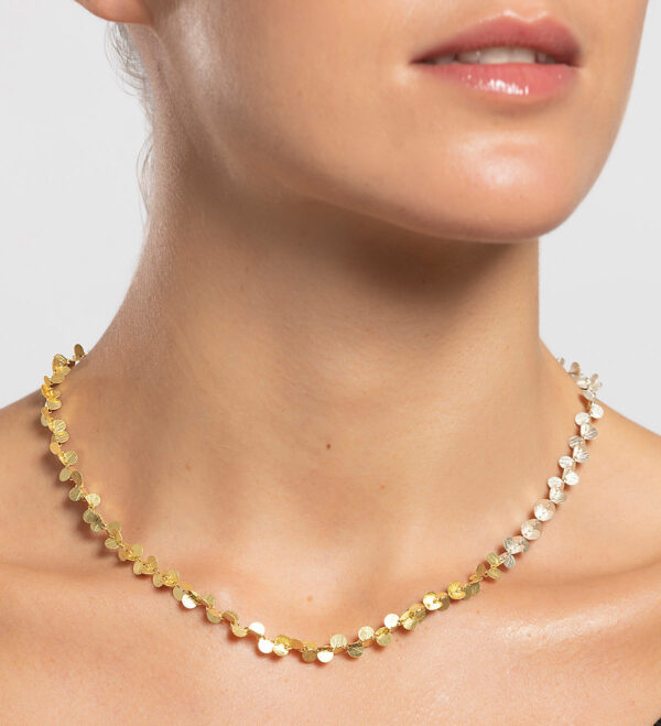 Two-Tone 'Papallones' Necklace