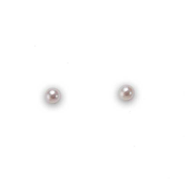 Pearl Stud Earrings, 4mm