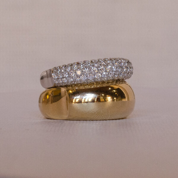 Gold Dome Ring - Image 4